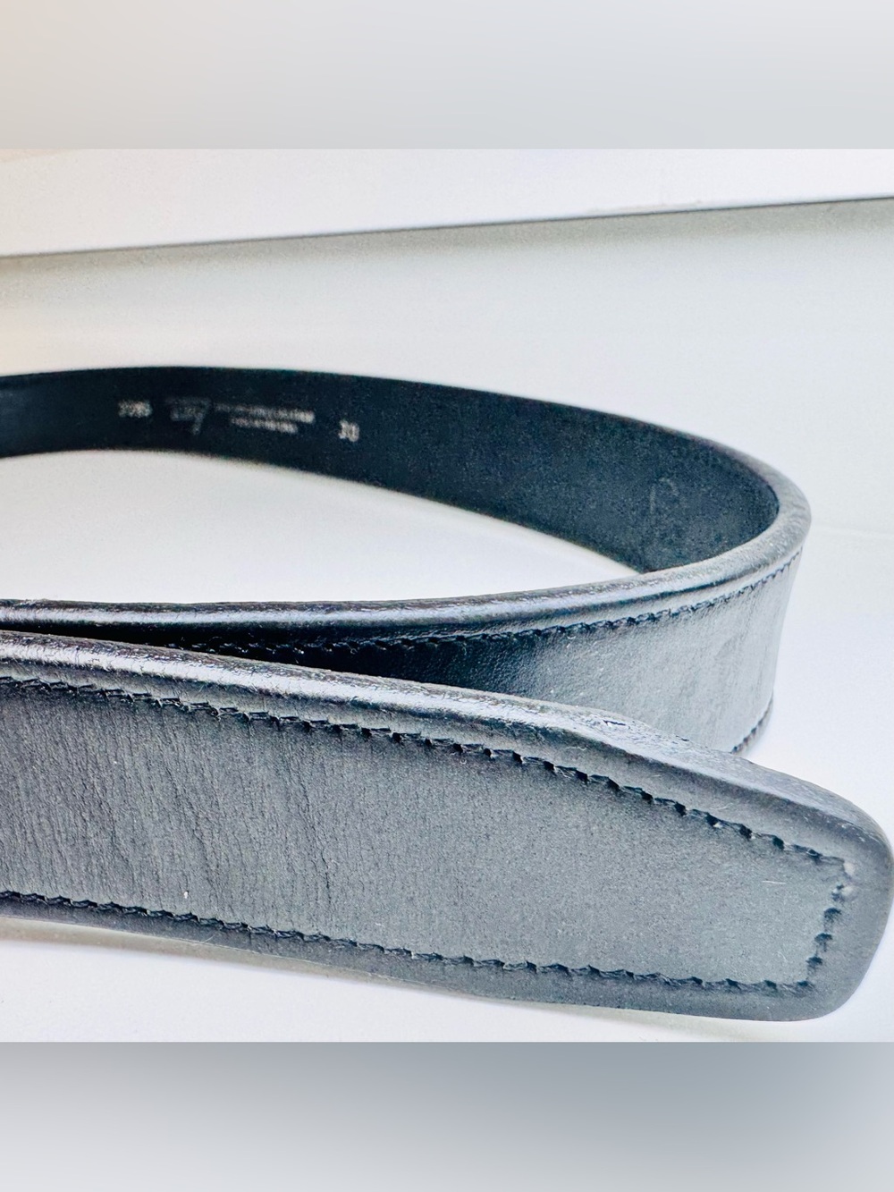 Tory Leather English Bridle Black Belt Size 30 • Made in USA • Hunter Classic - Picture 9 of 16